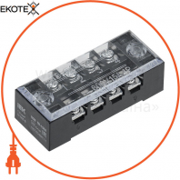 Блок затискачів БЗН ТВ-1504 1,5 мм2 15A 4 пари IEK