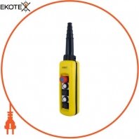 Тельферный пост e.cs.stand.xac.a.4713k, чотирикнопковий з кнопкою стоп, з ключем