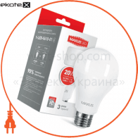 Лампа світлодіодна A80 20W 4100K 220V E27