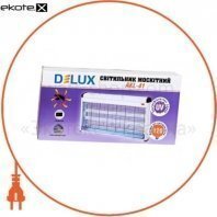 Delux 90011593 светильник для уничтожения насекомых akl-31 2*15вт g13