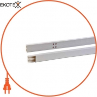 ультра міні-канал - 21 x 12 mm - PVC - white - 2 m