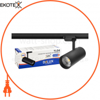 Прожектор светодиодный трековый DELUX TL04 30 Вт  36° 4000K  черный