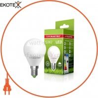 Euroelectric LED-G45-05144(EE) светодиодная euroelectric led лампа "шар" еко g45 5w e14 4000