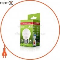 Euroelectric LED-G45-05274(EE) светодиодная euroelectric led лампа "шар" еко g45 5w e27 4000