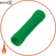 Гільза сполучна ізольована e.splice.stand.rvt.5.green 4-6 кв. мм, зелена, Enext, s4036040