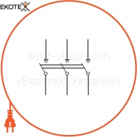 IEK MVR20-3-080 выключатель-разъединитель модульный врм-2 3p 80а iek