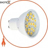 Лампа светодиодная MR16 e.save.LED.GU.10.20.3.2700 20led, 3Вт, 2700К (PC)