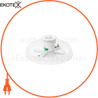 Світильник ERKA 1126D LED-PB, настінно-стельовий з вбудованим і регульованим датчиком руху, 12 W, 6000K білий, IP 20, ERKA, 190220