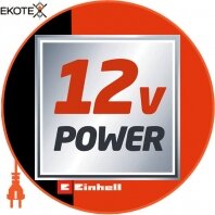 Einhell 4513603 акумуляторний шуруповерт te-cd 12 x-li with 2nd battery