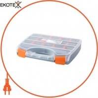 Органайзер-пластиковий кейс, e.toolbox.04, 320х250х60мм