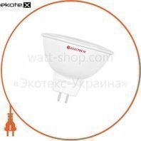 Лампа світлодіодна MR-16 LR-6 3W GU5,3 3000K алюмопл. корп. A-LR-0473