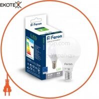Feron 25640 светодиодная лампа feron lb-380 4w e14 4000k