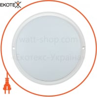 Светильник светодиодный ДПО 4004 18Вт 4000K IP54 круг белый IEK