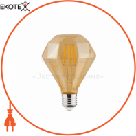 Лампа филамент LED Бриллиант 4W Е27 2200К 360Lm 220-240V