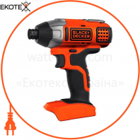 Шуруповерт ударний акумуляторний бесщеточний BLACK + DECKER BDCIM18N