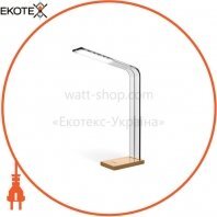 Intelite DL5-8W-TRL лампа настольная светодиодная desk lamp glass 8w light