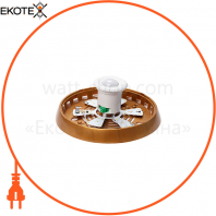 Світильник ERKA 1126D LED-G, настінно-стельовий з вбудованим і регульованим датчиком руху, 12 W, 6000K прозорий, IP 20, ERKA, 190213