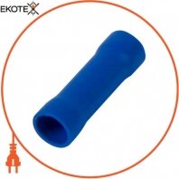 Enext s4036032 гильза соединительная изолированная e.splice.stand.rvt.2. blue 1,5-2,5 кв. мм, синяя