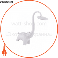 Настільна лампа LED 6W 3000-6000K 350Lm 100-240V слон білий, Horoz Electric, 049-027-0006-010