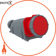 Розетка стационарная ССИ-145 125А-6ч/200/346-240/415В 3Р+РЕ+N IP67 MAGNUM IEK