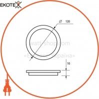 Світлодіодний EUROLAMP LED Світильник круглий точковий 6W 4000K(golden), Eurolamp, LED-DLR-6/4(golden)