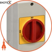 Перемикач кулачковий ПКП10-13/К 10А "відкл-вкл" 3Р/400В IP54 IEK