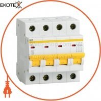 Авт. викл.ВА47-29 4Р 50А 4,5 кА х-ка В IEK