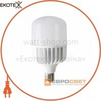 Светодиодная лампа высокомощная ЕВРОСВЕТ 100Вт 6400К (VIS-100-E40)