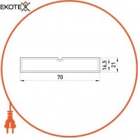 Enext s041013 гильза медная луженая кабельная соединительная e.tube.stand.gty.150