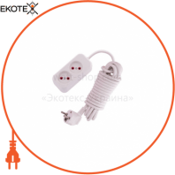 Подовжувач б/з 2 вх. 5 м 1090 720 0205 203 250V 16A / 2 x 0,75 mm