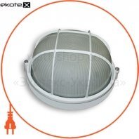 Світильник коло білий з решіткою з LED платою