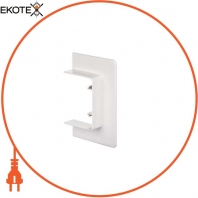 Тримач кабелю 45 - wall / ceiling frame - 75 x 55 mm - PC / ABS - polar white