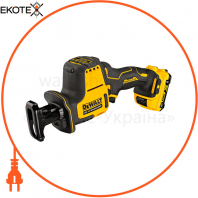 Пила шабельна акумуляторна бесщеточний DeWALT DCS312D2