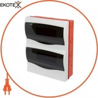 Enext s0290019 корпус пластиковый 24-модульный e.plbox.stand.w.24m, встраиваемый