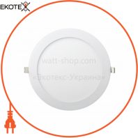 Вбудована Кругла LED Панель 430-RRP-18 Колір 3000K 18W - O225mm / O205mm - 1440lm