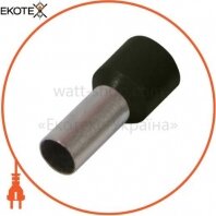Ізольований наконечник втулковий e.terminal.stand.e4009.black 4,0 кв. мм, чорний, Enext, s3036038