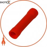 Гільза сполучна ізольована e.splice.stand.rvt.1.red 0.5-1.5 кв. мм, червона