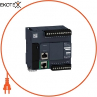 Компактный Базовый блок M221-16IO транзист источник Ethernet