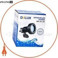 Delux 90011350 светильник для освещения бассейнов wgl 031 led 12v 3*1w