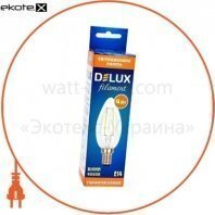 Delux 90011681 лампа светодиодная delux bl37b 4 вт 4000k 220в e14 filament белый
