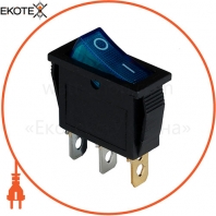 Клавишный переключатель ENERGIO KCD3-101N Bl/Bk ON-OFF 1 клавиша с подсветкой