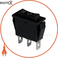 Клавишный переключатель ENERGIO KCD3-103 Bk/Bk ON-OFF-ON 1 клавиша