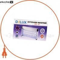 Delux 10093967 светильник для уничтожения насекомых akl-40 g13 3х20вт