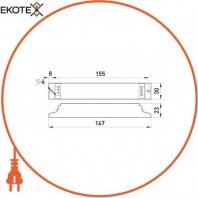 Баласт електронний e.ballast.electron.l.230.4, Enext, l010001