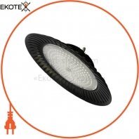 Світильник підвісний вологоз.LED 200W 6400K 19000Lm 100-265V IP65 d-398,5мм.чорний