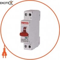 Enext i0170005 модульный автоматический выключатель e.industrial.mcb.60.1n.c25.thin, 1 + n р, 25а, c, 6ка