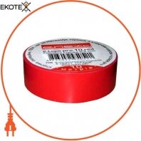 Изолента e.tape.pro.10.red с Самозатухающий ПВХ, красная (10м)