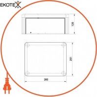 Коробка розподільна Obo Bettermann T350 OE, Enext, 2007303