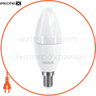Maxus 2-LED-533 лампа светодиодная c37 cl-f 6w 3000k 220v e14 (по 2 шт.)