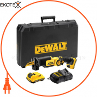Пила шабельна акумуляторна DeWALT DCS310D2
